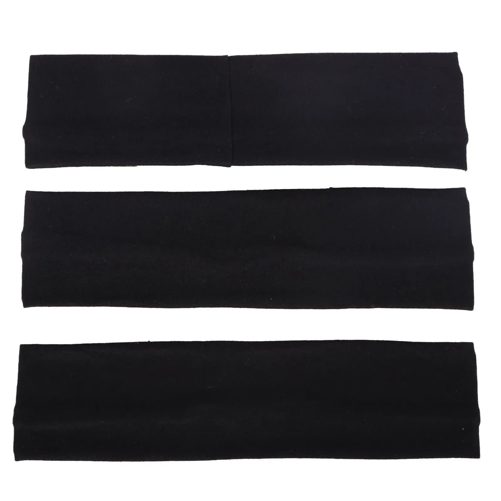 3 Pack Yoga Headbands Stretchy Cotton Head Band Hairwarp Sports Running Exercise Gym