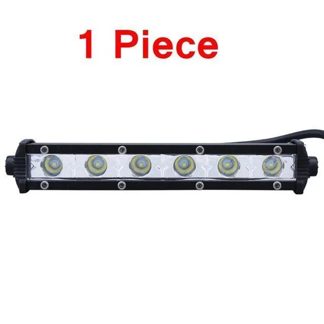 6 inch 24W Single row LED Light Bar Waterproof Offroad Cars