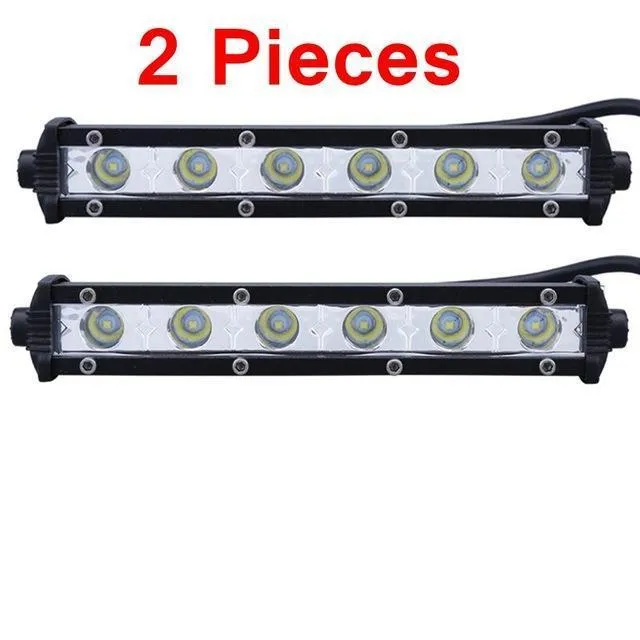 6 inch 24W Single row LED Light Bar Waterproof Offroad Cars