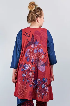 6206 Victoria Vest Elegant Red-P
