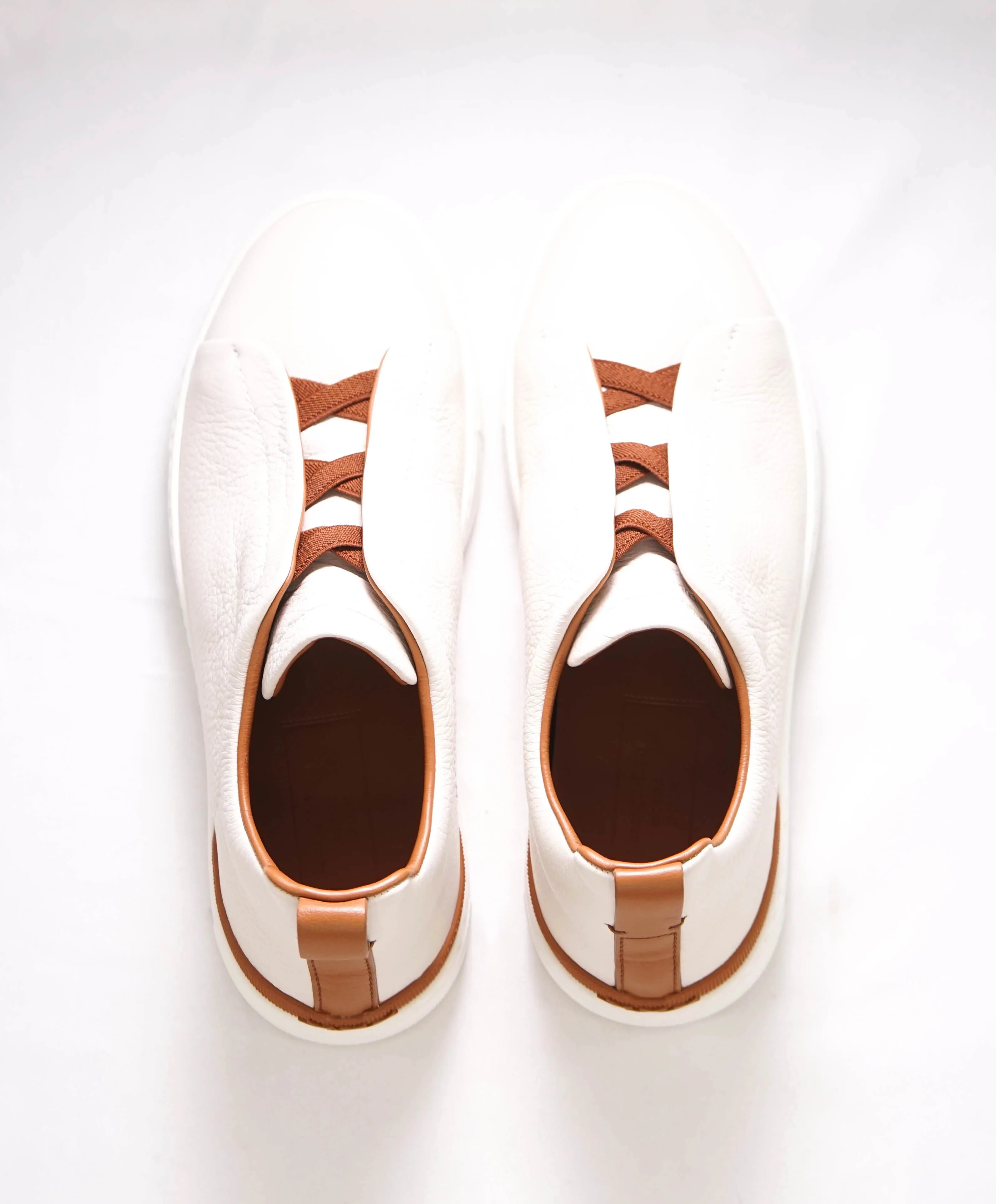 $950 ERMENEGILDO ZEGNA - COUTURE "Triple Stitch" Sneakers - 9 US (42 EU)