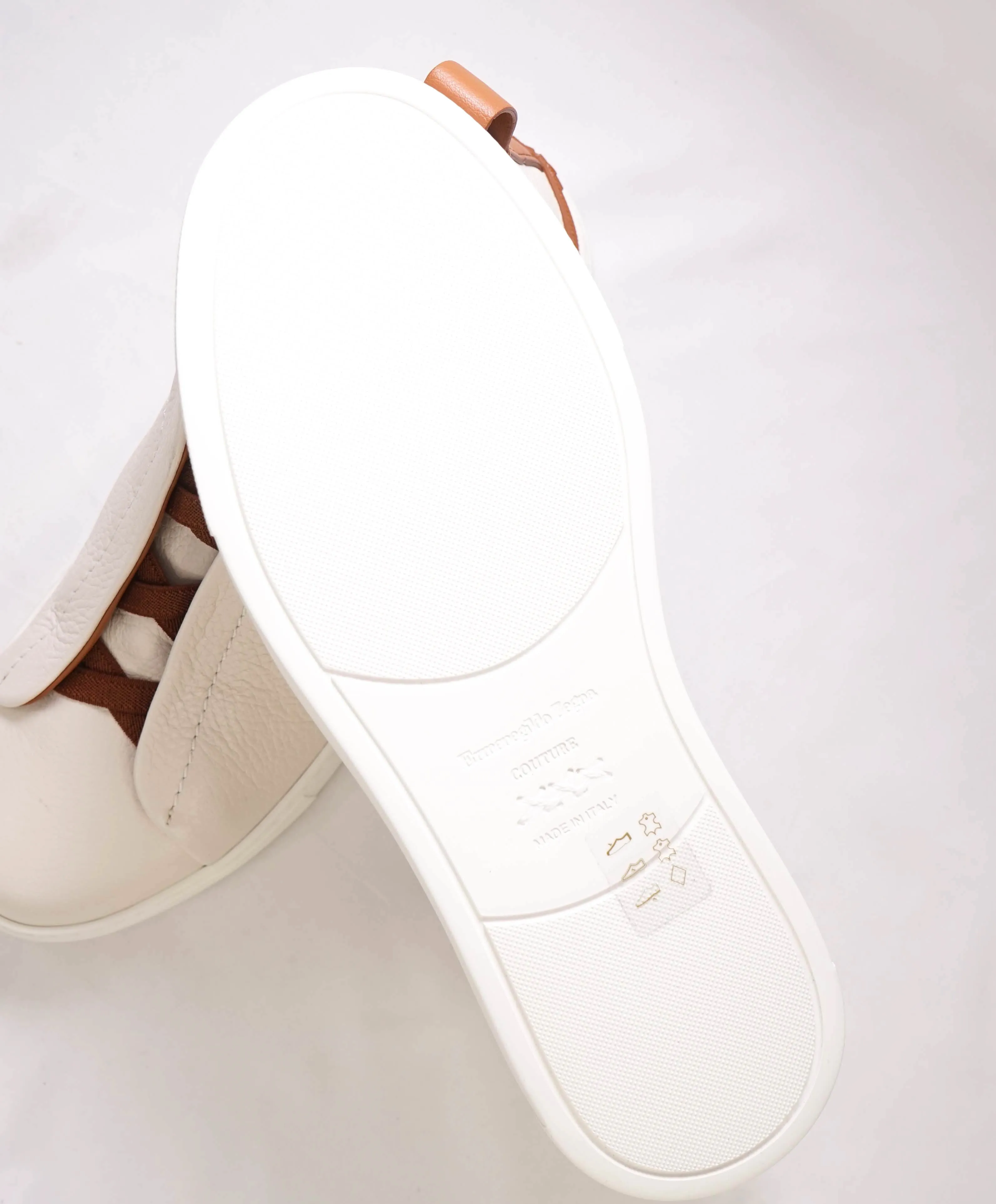 $950 ERMENEGILDO ZEGNA - COUTURE "Triple Stitch" Sneakers - 9 US (42 EU)