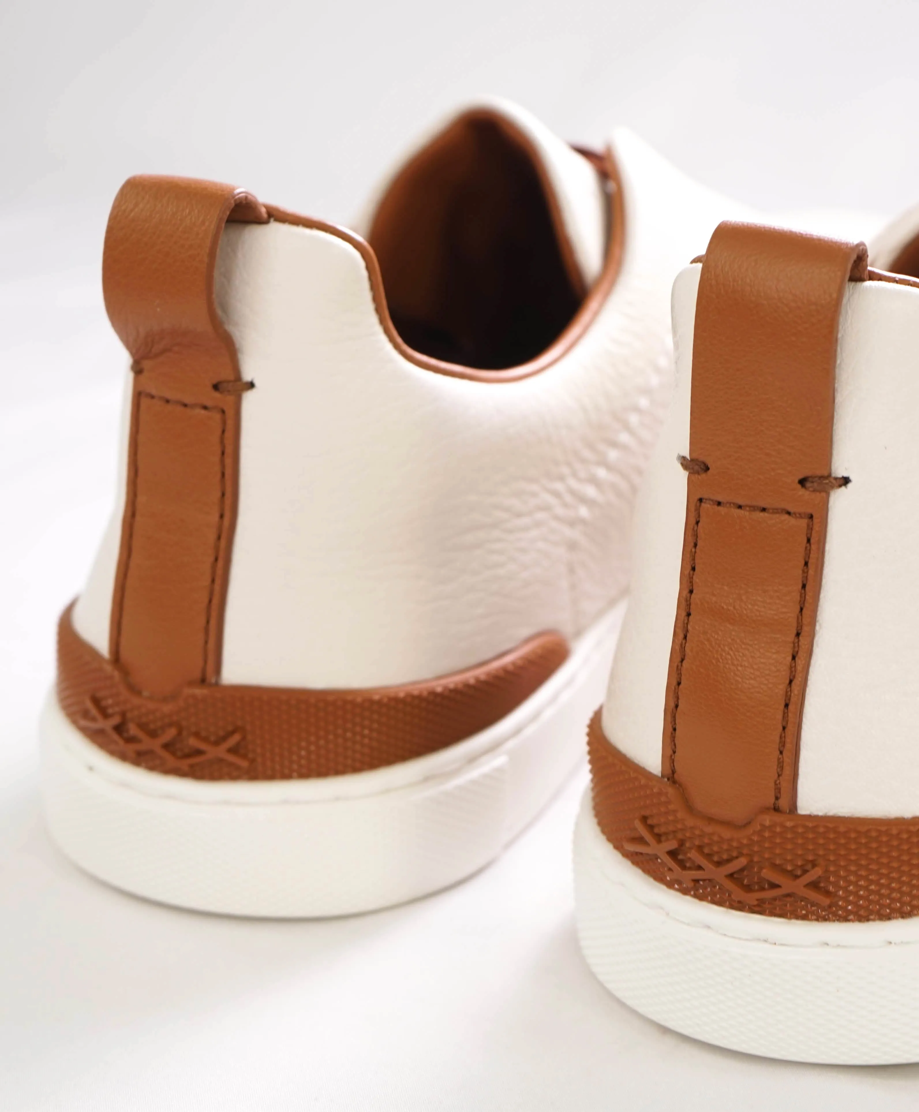 $950 ERMENEGILDO ZEGNA - COUTURE "Triple Stitch" Sneakers - 9 US (42 EU)