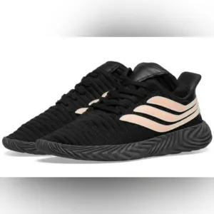 Adidas Originals Sobakov Black Coral Men's Sneakers Size 10 Like New MSRP $165