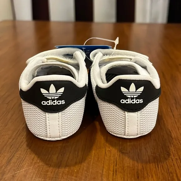 Adidas Superstar Shell Toe Infant Baby Crib Shoes S79916 sneakers Boys Girl Sz 3