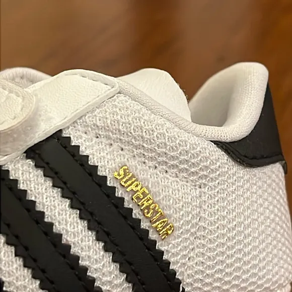 Adidas Superstar Shell Toe Infant Baby Crib Shoes S79916 sneakers Boys Girl Sz 3