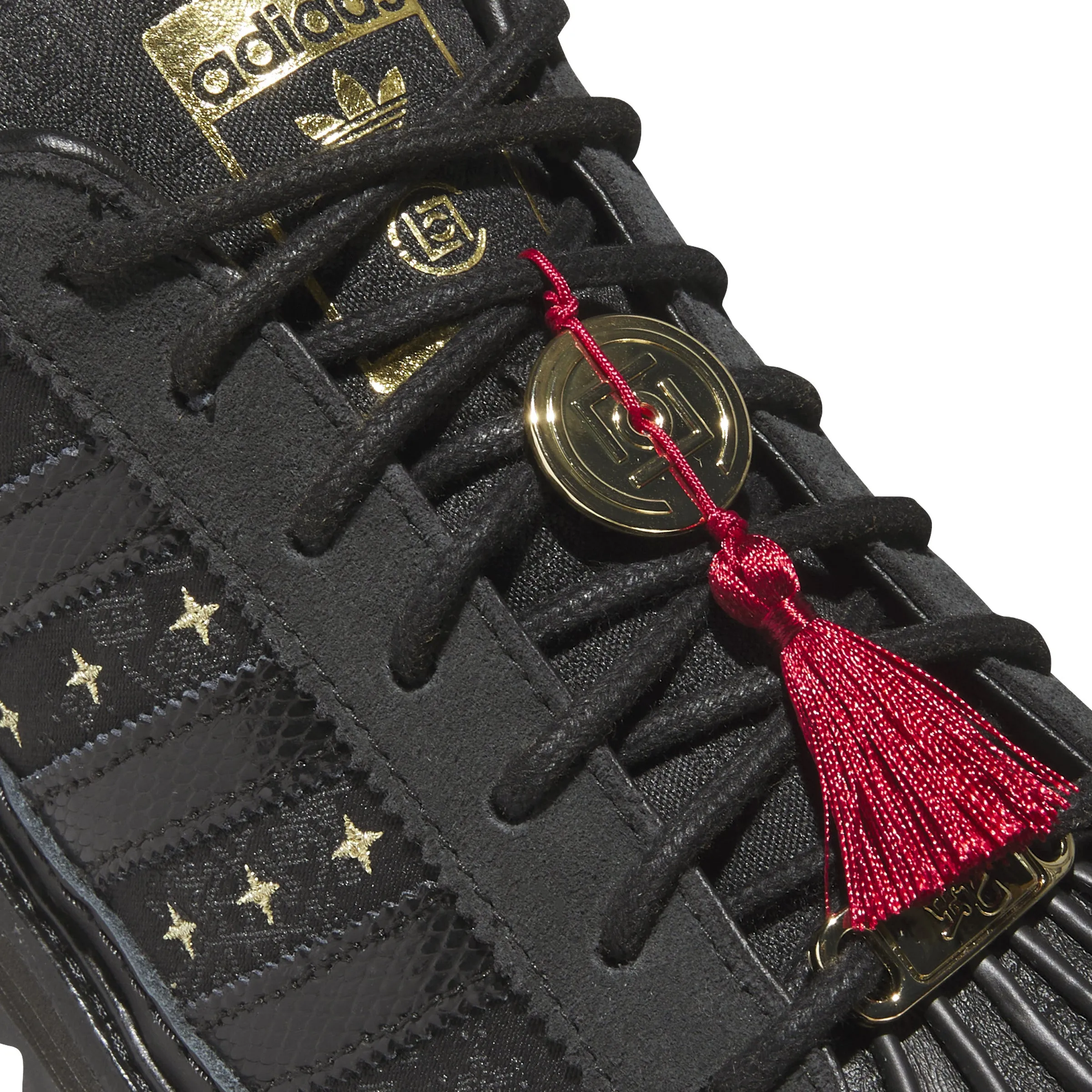 Adidas x CLOT Mens Superstar "Lunar New Year" Shoes