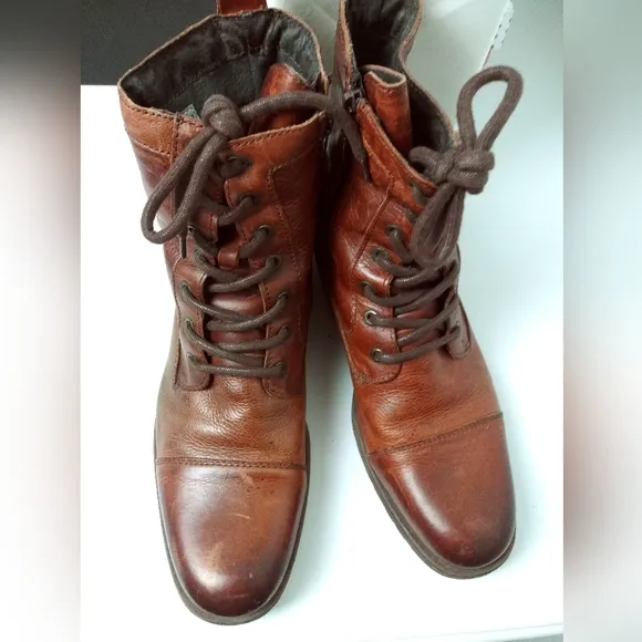 Aldo Graegleah Men's Boots Shoes Leather Size 10 Brown