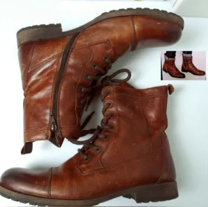 Aldo Graegleah Men's Boots Shoes Leather Size 10 Brown