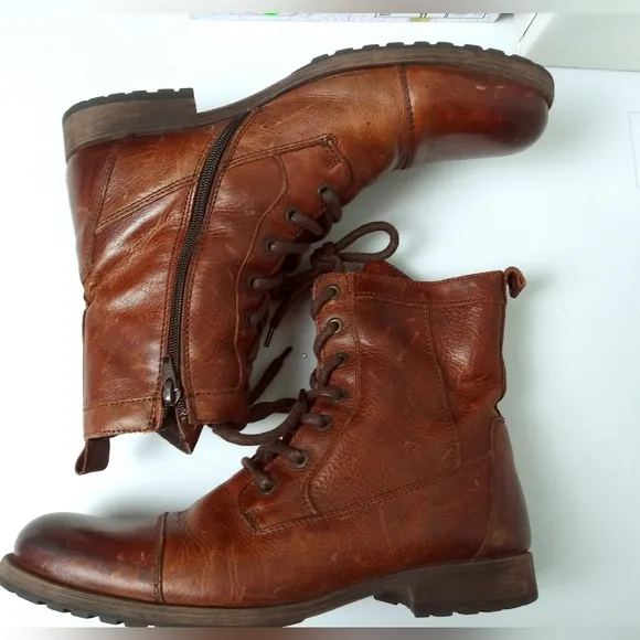 Aldo Graegleah Men's Boots Shoes Leather Size 10 Brown