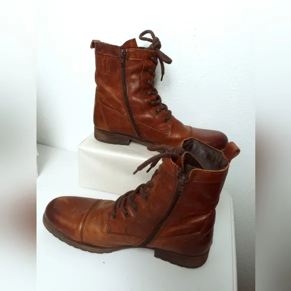 Aldo Graegleah Men's Boots Shoes Leather Size 10 Brown