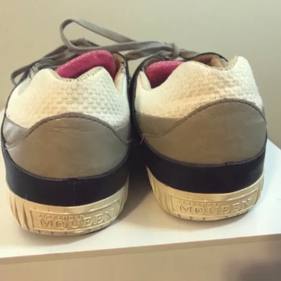 Alexander McQueen/Puma leather sneakers