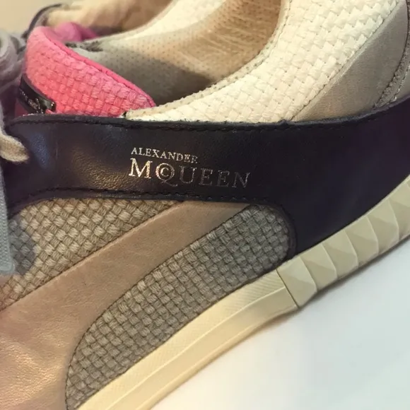Alexander McQueen/Puma leather sneakers