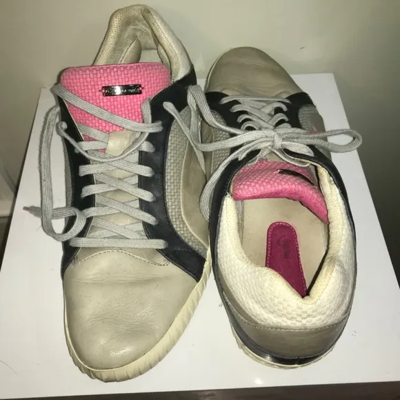 Alexander McQueen/Puma leather sneakers