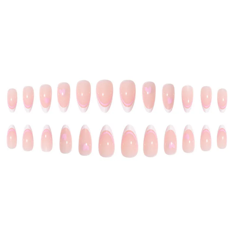 Almond Pink Love french