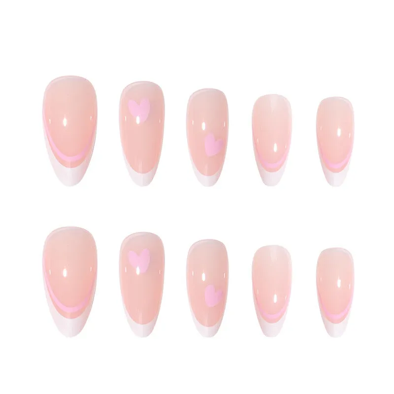 Almond Pink Love french