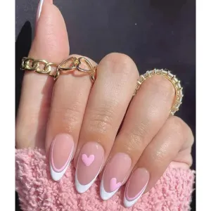 Almond Pink Love french