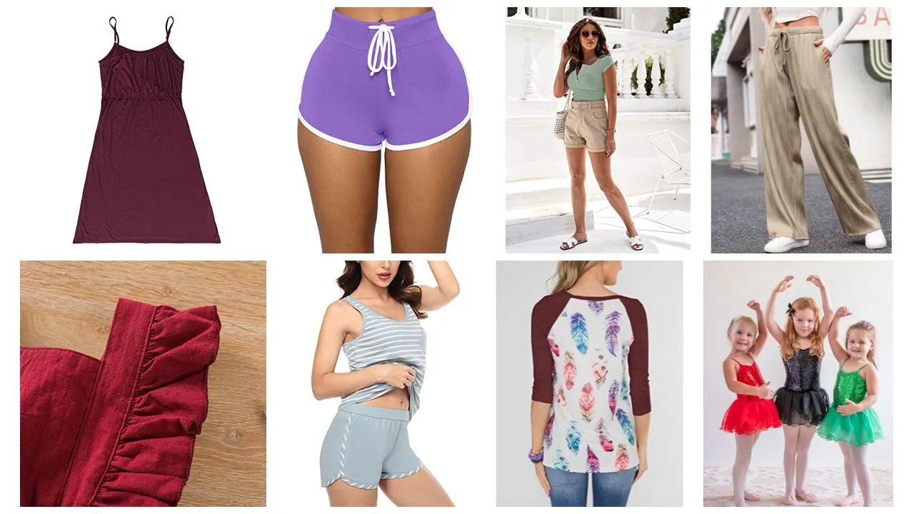 💰Amazon Clothing Manifested Lot #5041 - Luvable Friends, Fruit of the Loom, Leg Avenue (156 Units)