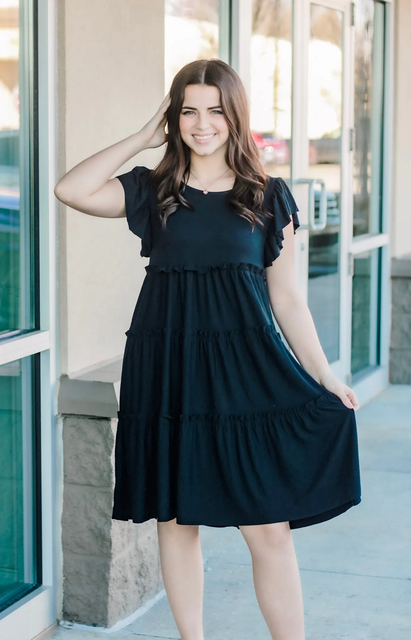 Anything But Basic Black Dress
