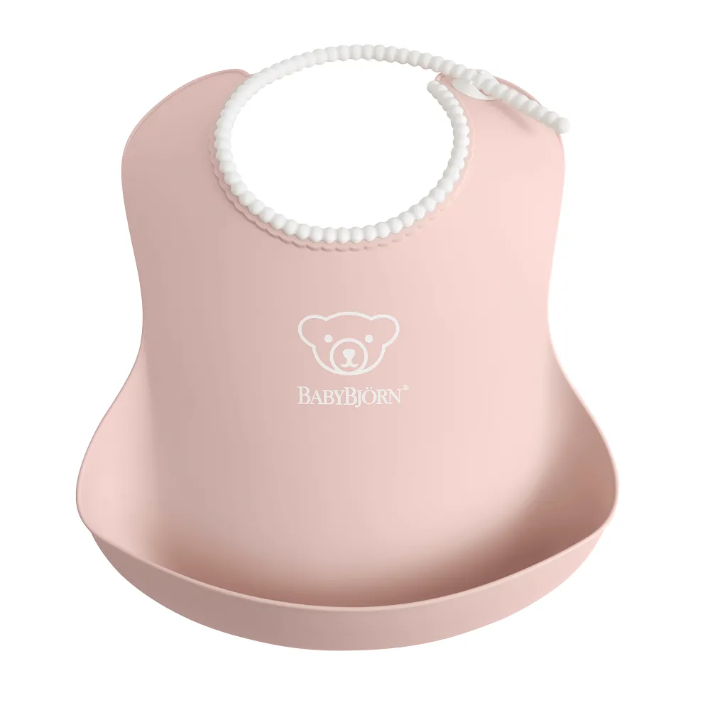 Baby Bjorn Baby Bib Single (Powder Pink)