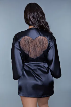 Be Wicked - Amora - Robe - Zwart