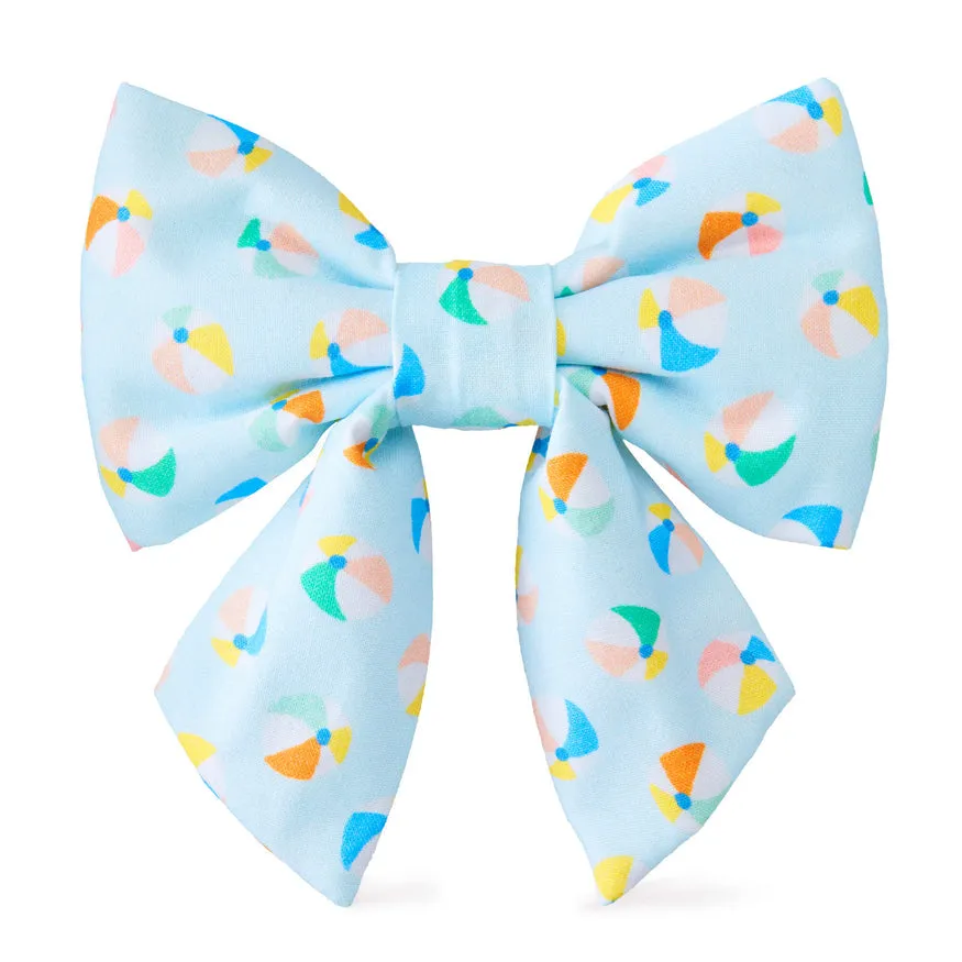 Beach Ball Lady Dog Bow