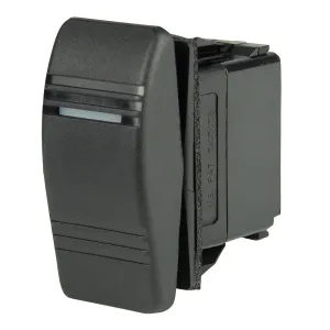 BEP SPDT Contura Switch - 1-Amber LED - (ON)/OFF/ON [1001805]