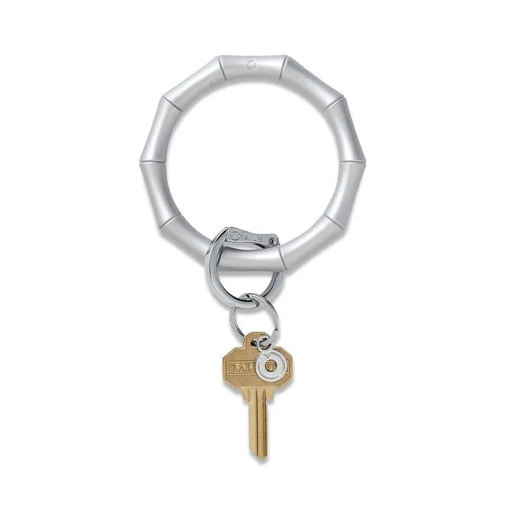 Big O SIlicone Key Ring- Quicksilver Bamboo