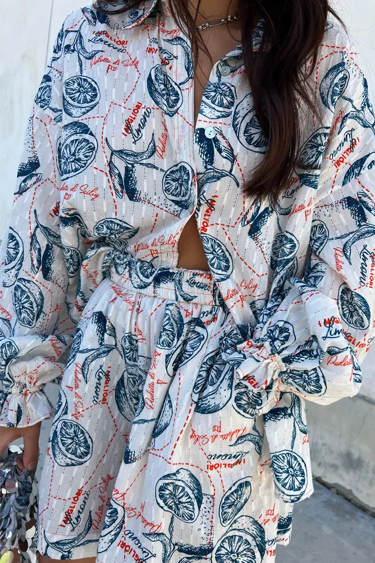 Blue Sorrento Geanie Shirt