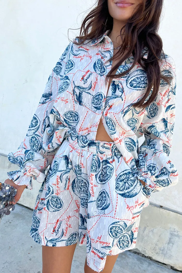Blue Sorrento Geanie Shirt