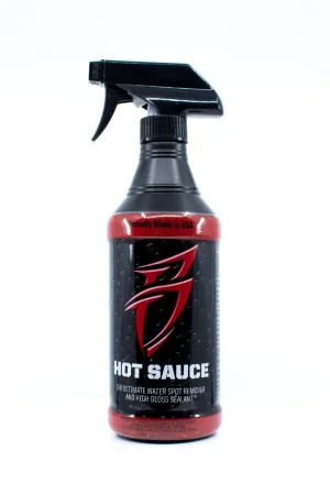 Boat Bling Hot Sauce Water Spot Remover And Boat Cleaner Detailer, 20 Oz
