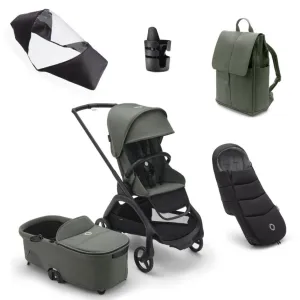Bugaboo Dragonfly Essential Bundle - Forest Green