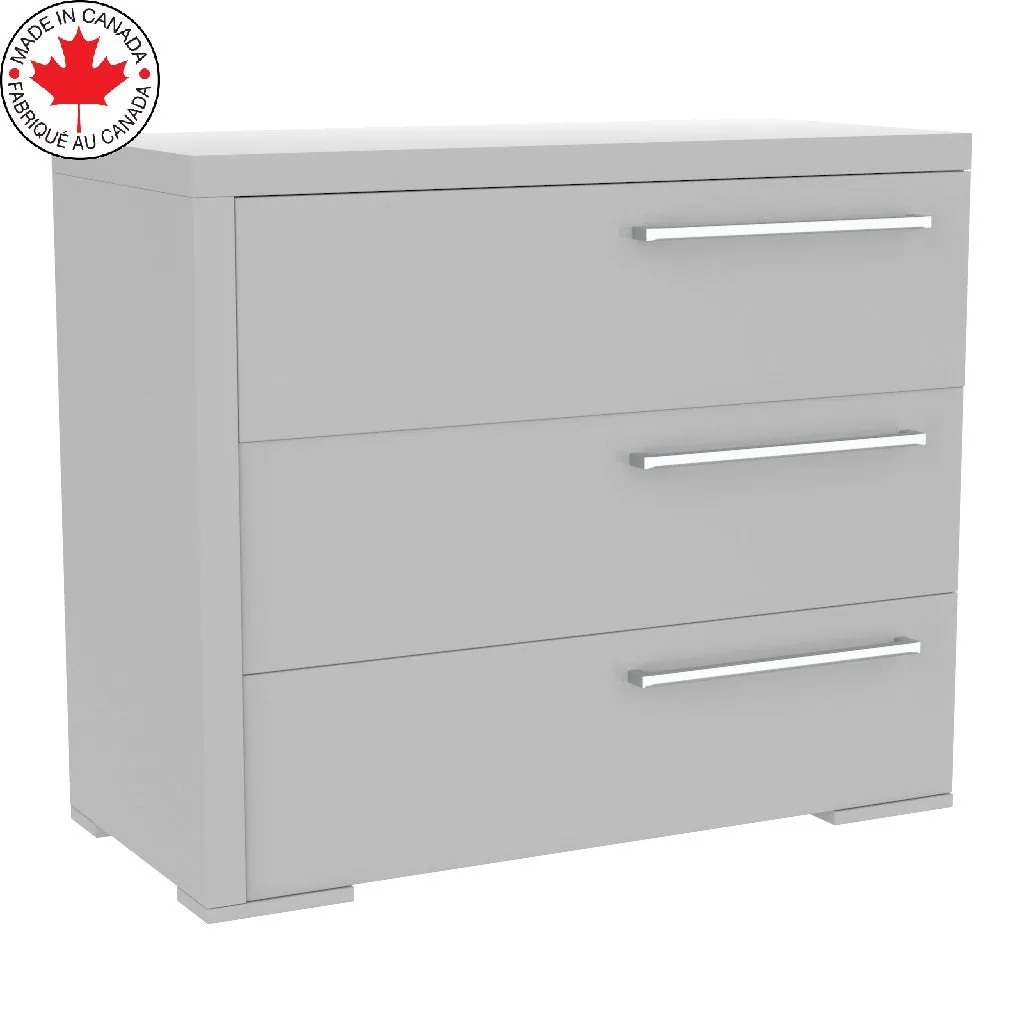 Bureay 3 drawer - Alpine - Gray blade