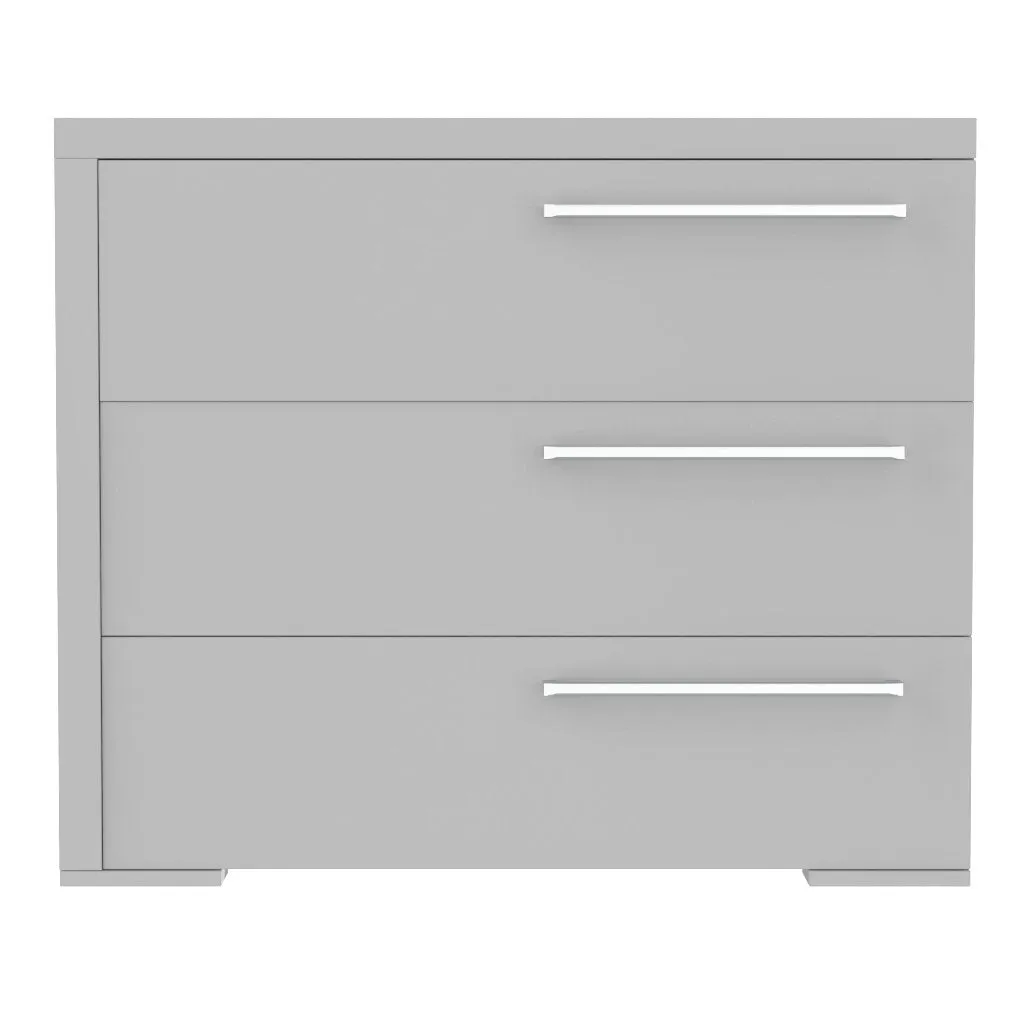 Bureay 3 drawer - Alpine - Gray blade
