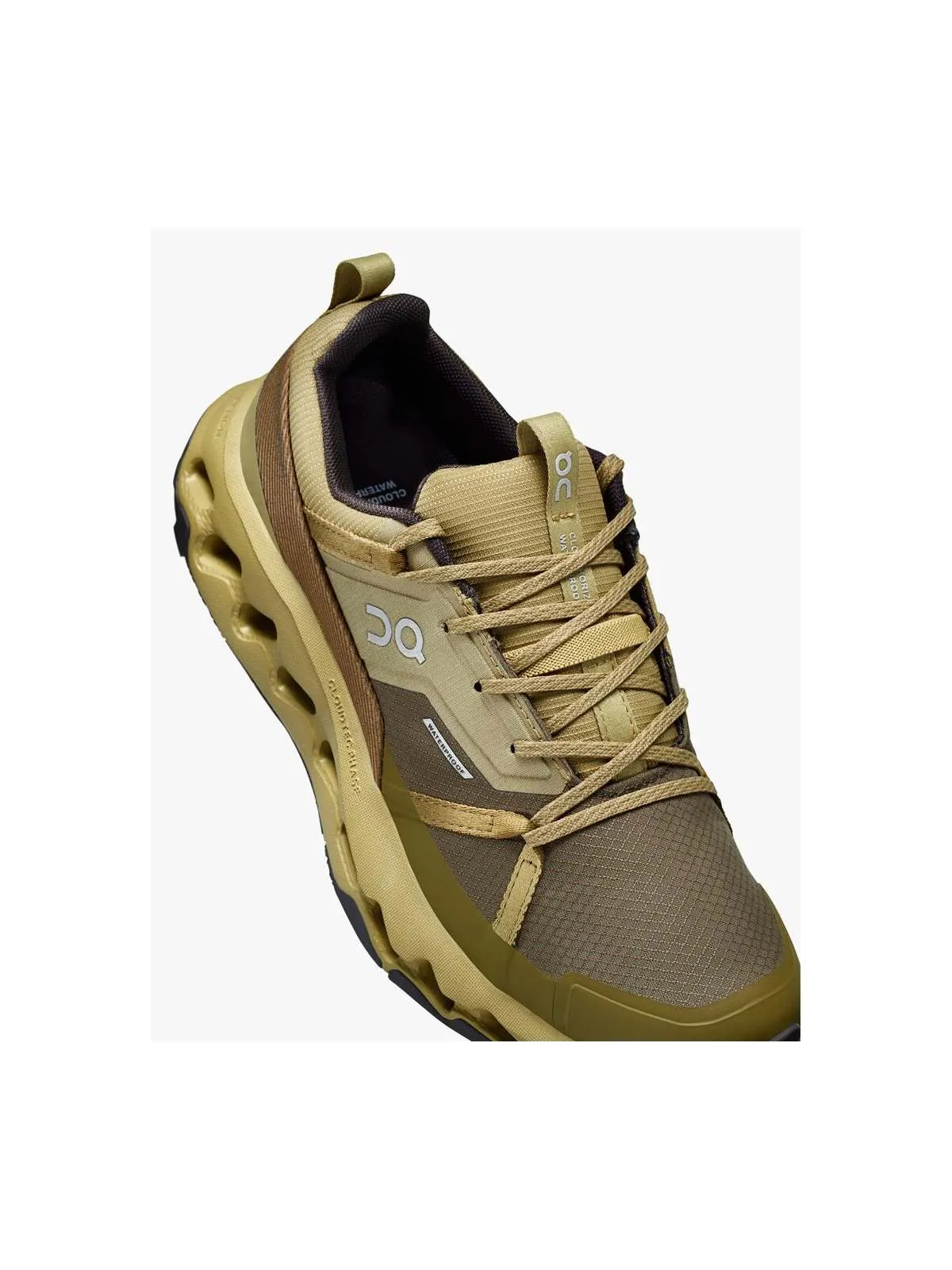 Buty trailowe damskie ON RUNNING Cloudhorizon Waterproof oliwkowe