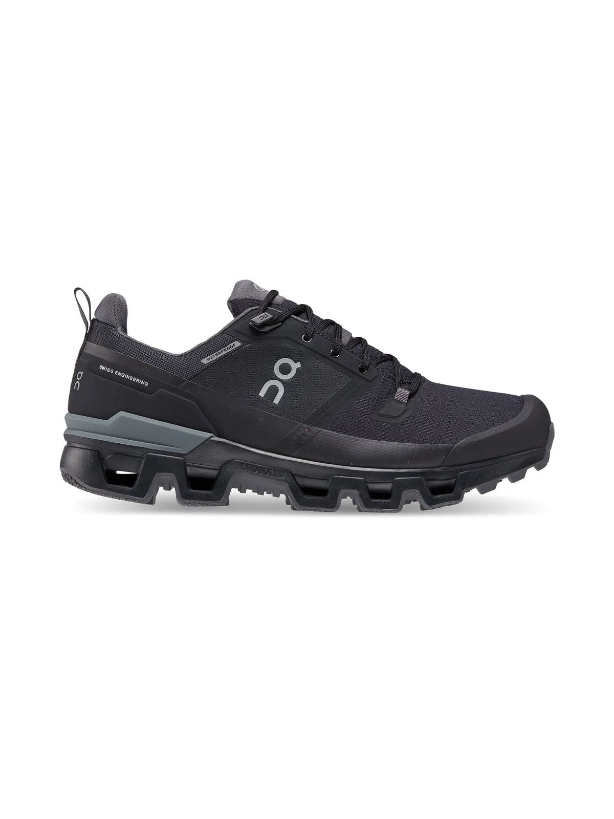 Buty trailowe męskie ON RUNNING Cloudwander Waterproof black/eclipse