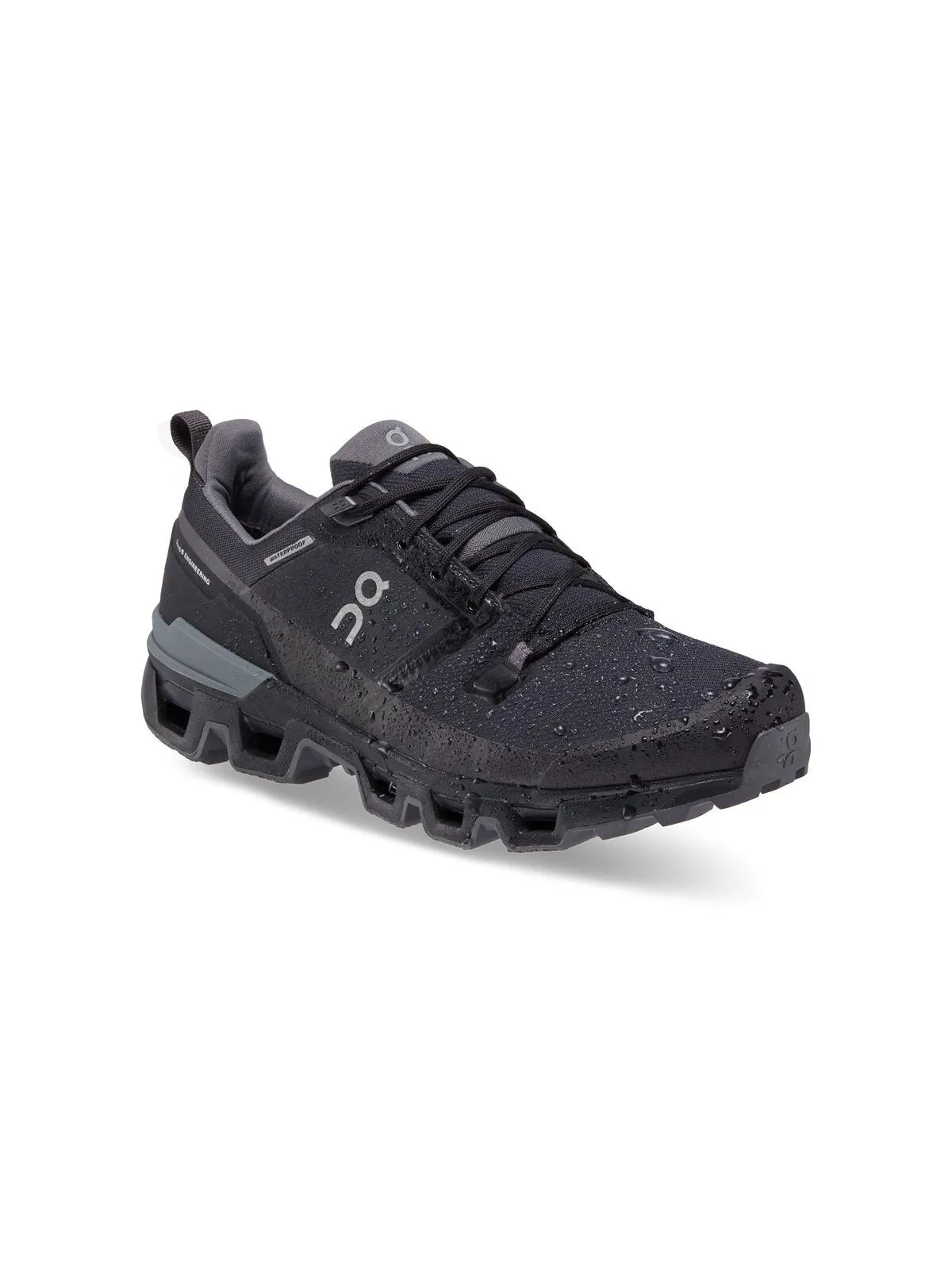 Buty trailowe męskie ON RUNNING Cloudwander Waterproof black/eclipse