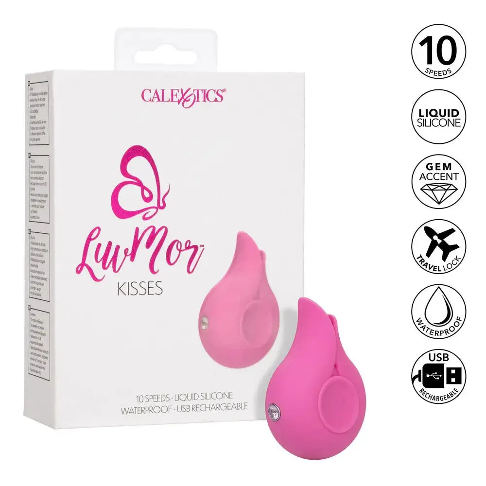 California Exotic Silicone Pink Flickering Clitoral Stimulator