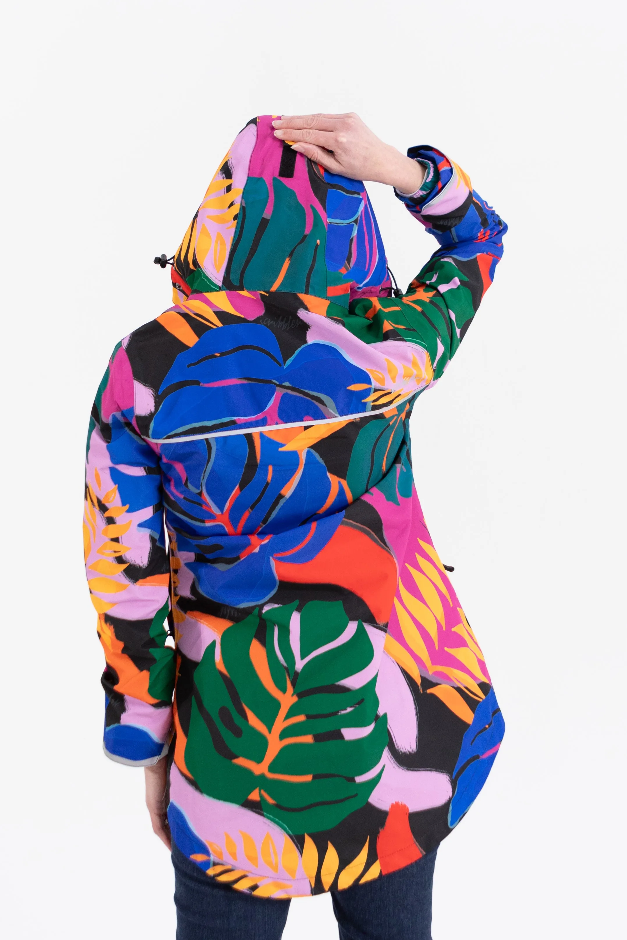 Carnaval waterproof mesh lined raincoat