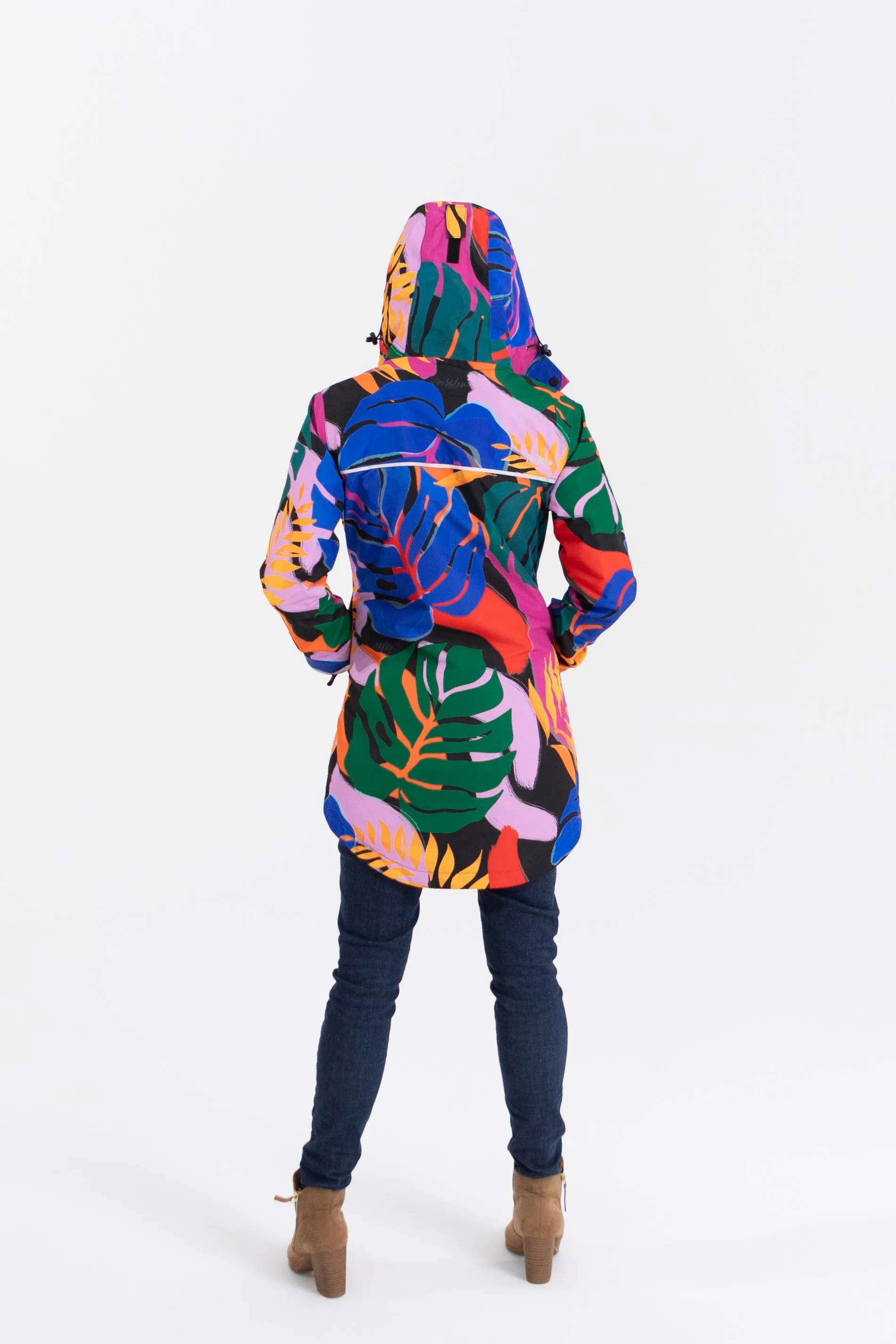 Carnaval waterproof mesh lined raincoat