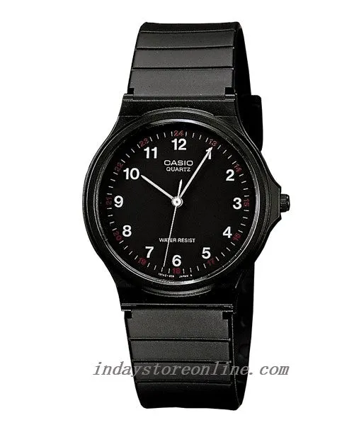 Casio Analog Women's Watch MQ-24-1B Analog Resin Band Resin Glass Water Resistance