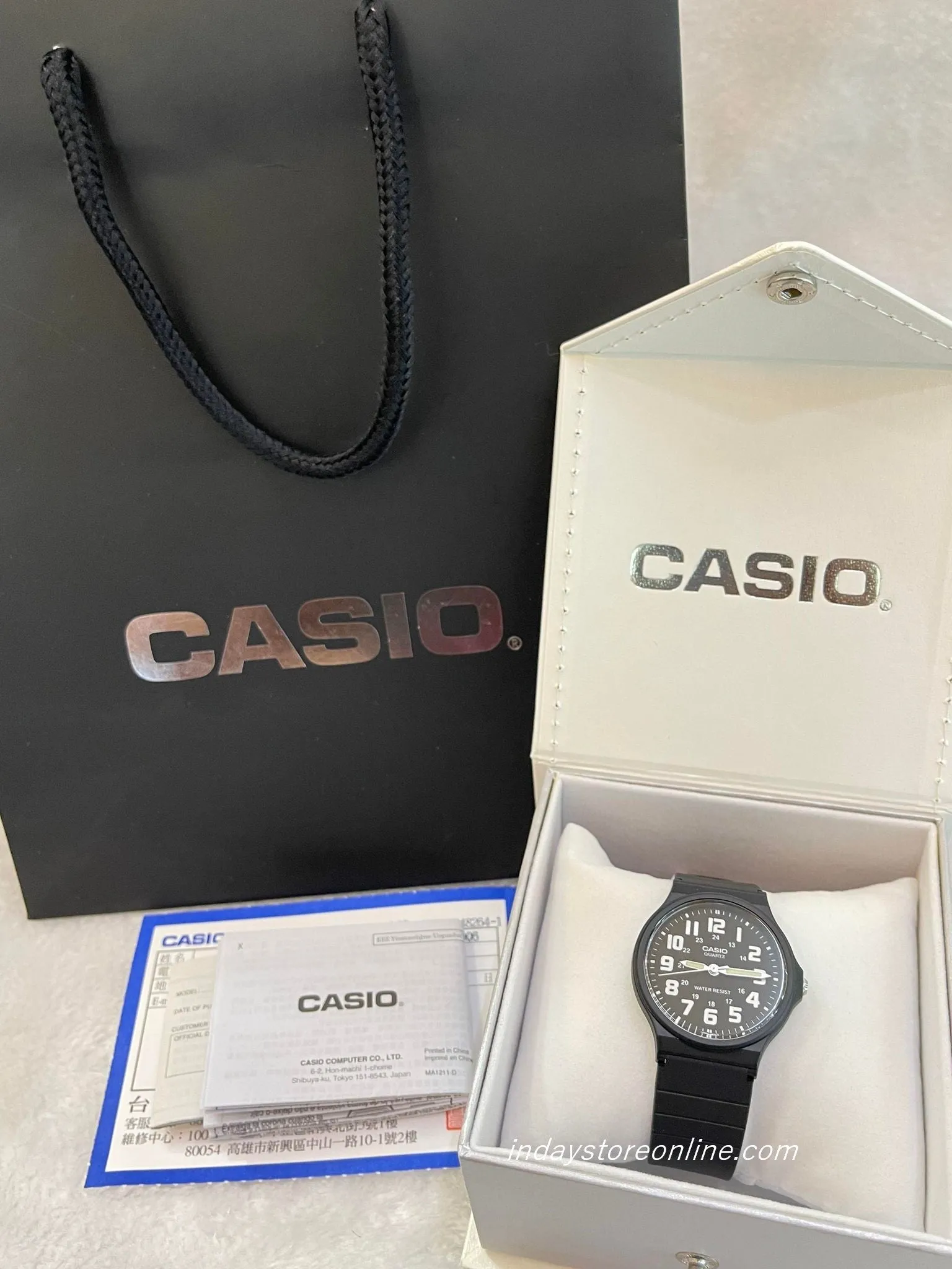 Casio Analog Women's Watch MQ-71-1B Analog Resin Band Resin Glass Water Resistance