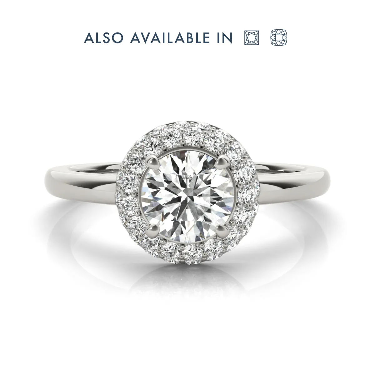 Catherine Double-halo Engagement Ring