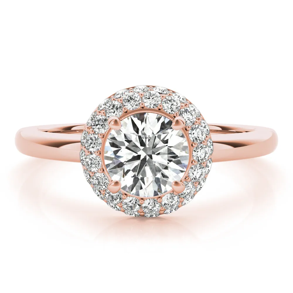 Catherine Double-halo Engagement Ring