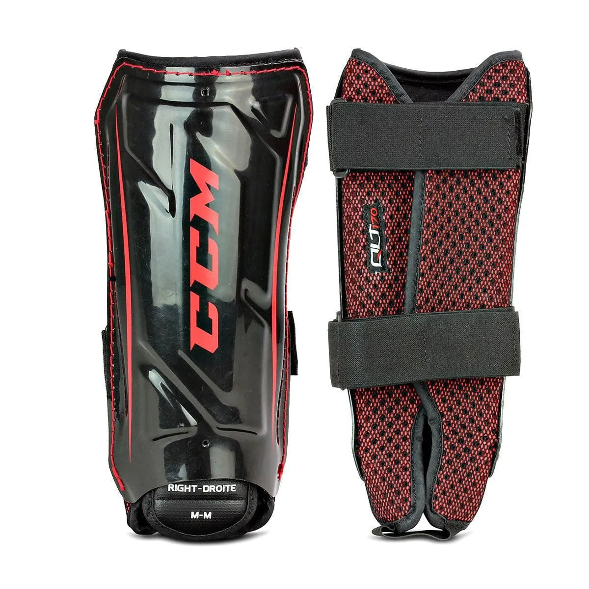 CCM QuickLite 170 Senior Ball Hockey Shin Guards