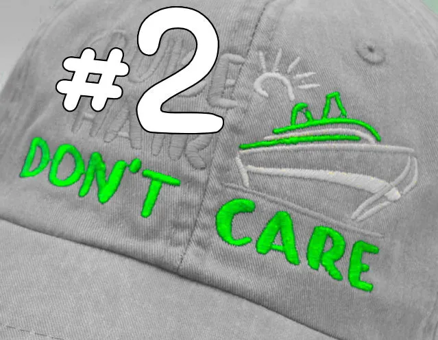 Cruise Hair Don't Care Hat (with Ship)