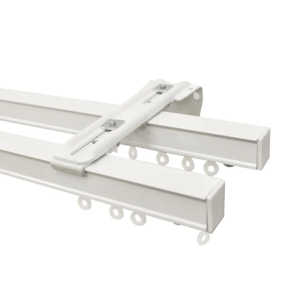 CS Hand Draw Double Curtain Track Set