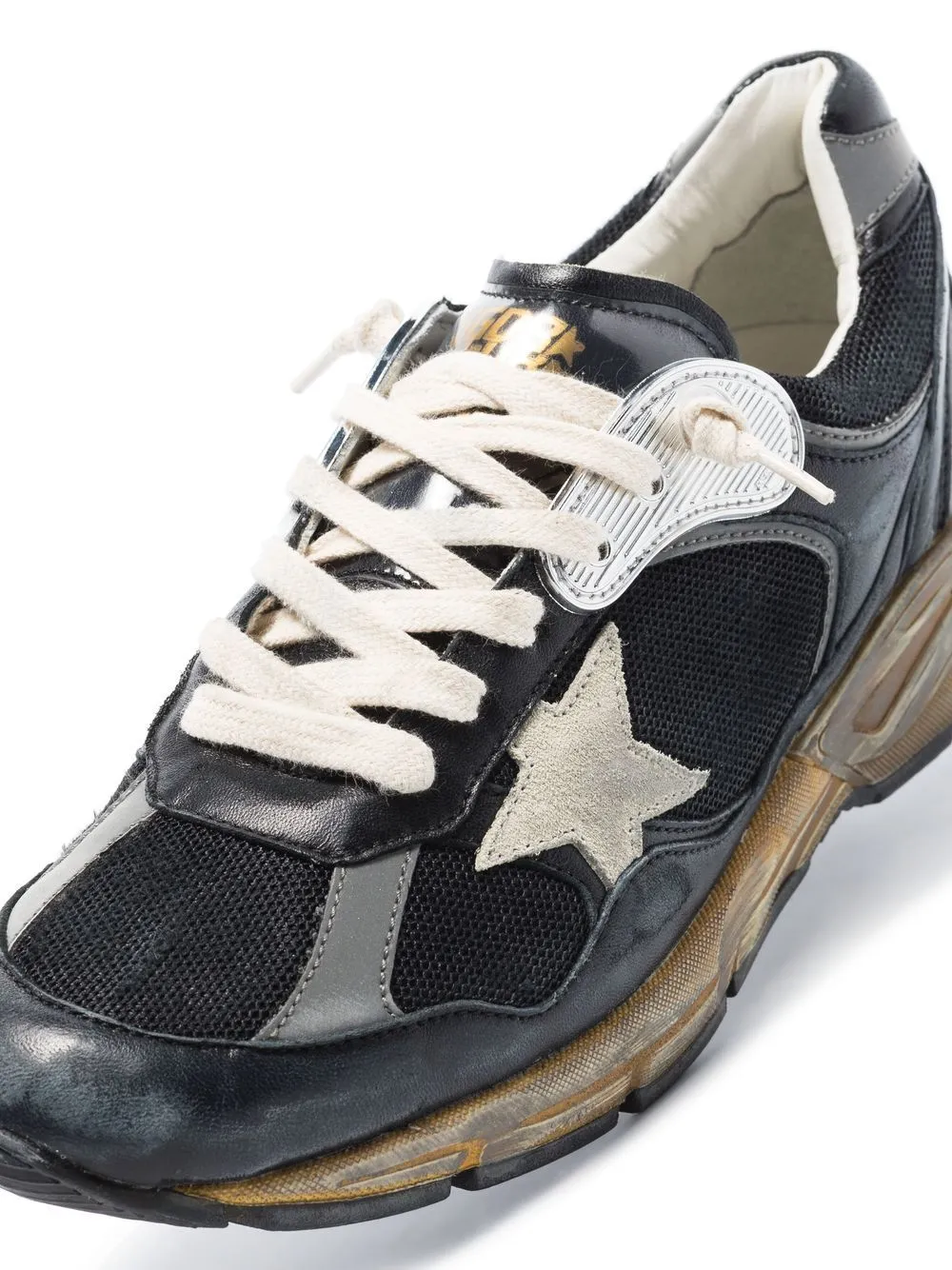Dad-star leather sneakers