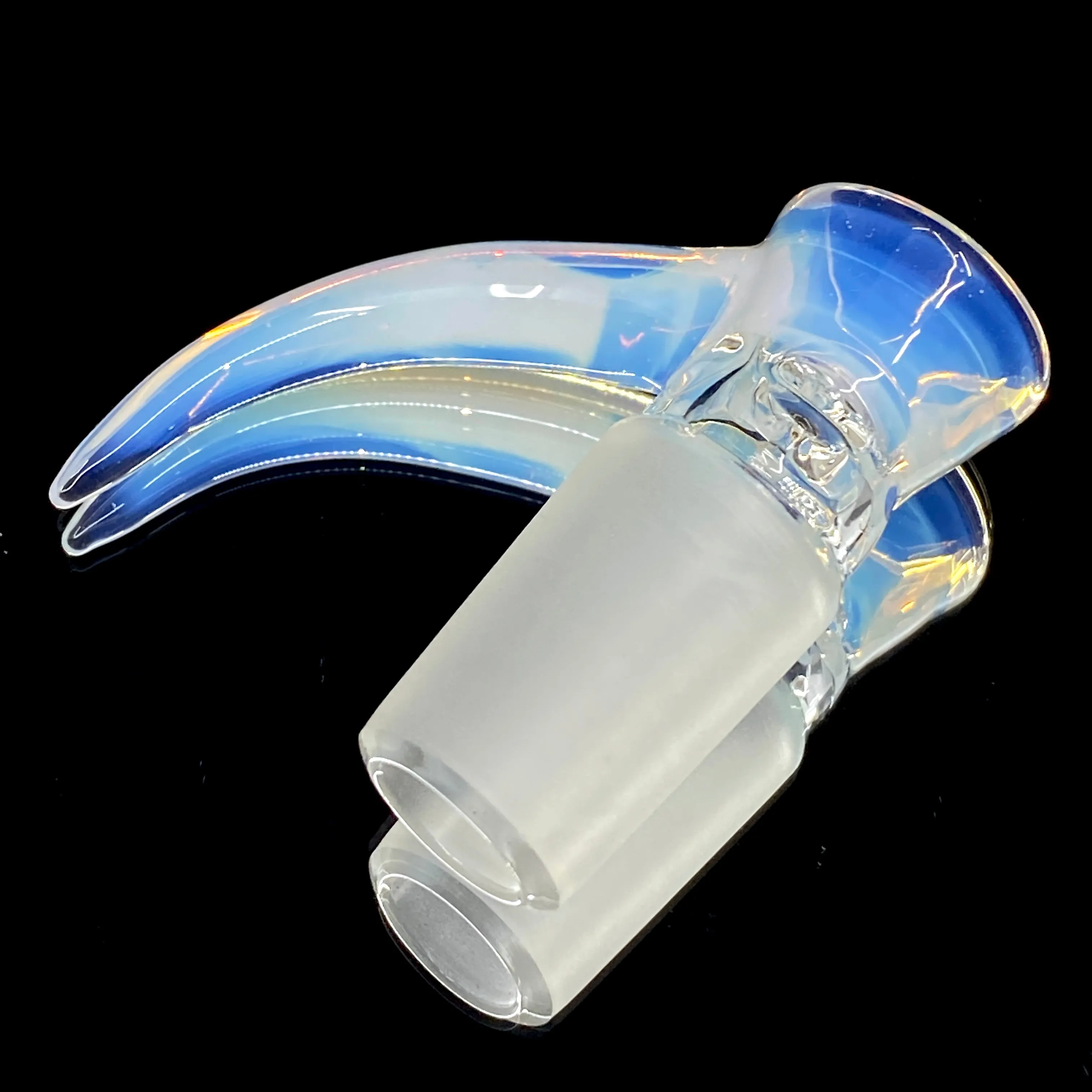 DC Glass Arts Horn Handle 18mm 4-Hole Slide