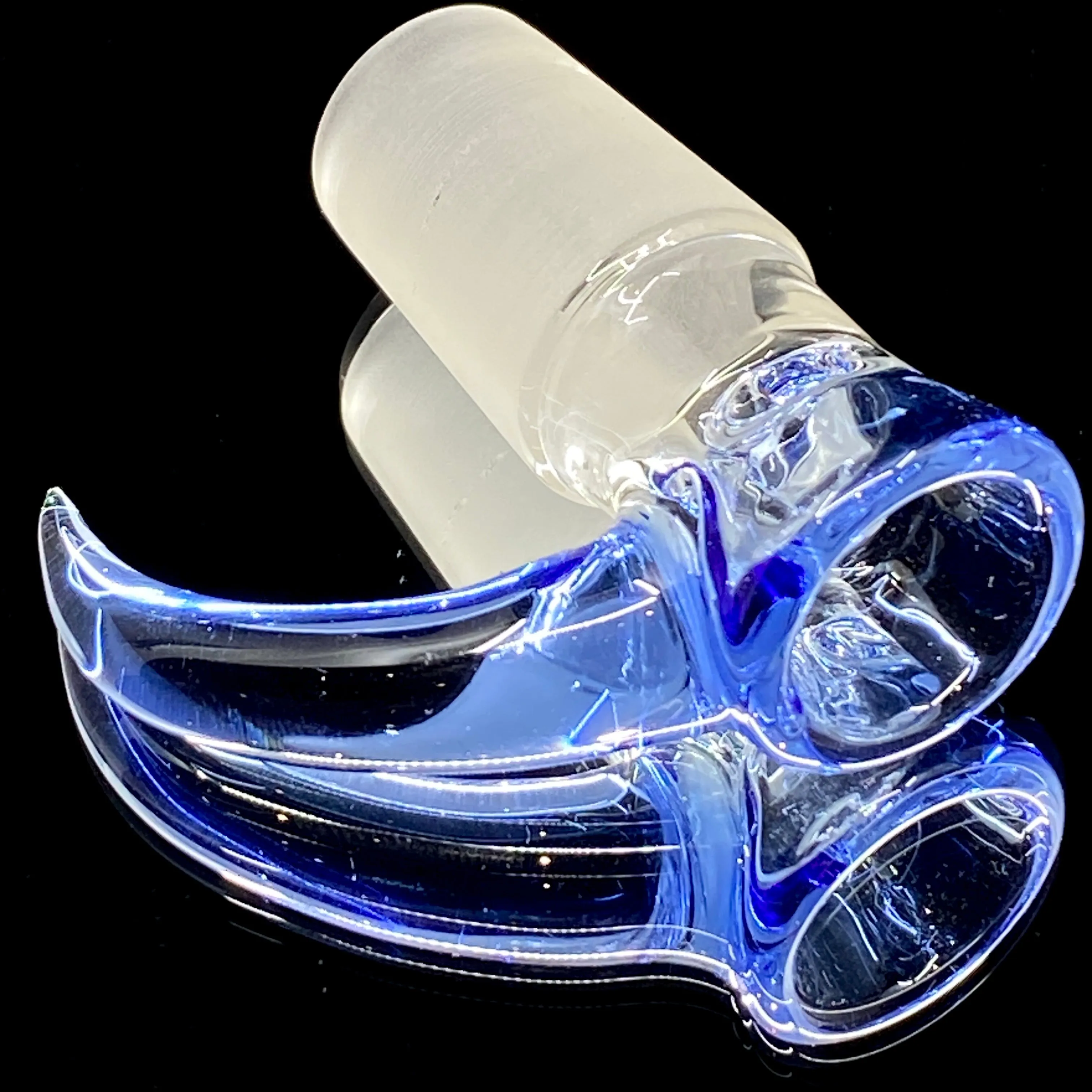 DC Glass Arts Horn Handle 18mm 4-Hole Slide